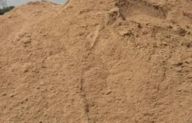 Silt content in sand